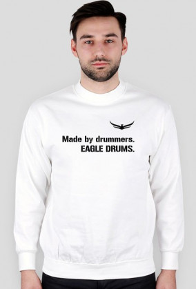 Eagle "Made by drummers" longsleve white