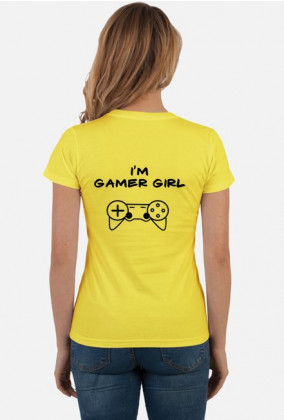 I'm Gamer Girl  jasne kolory