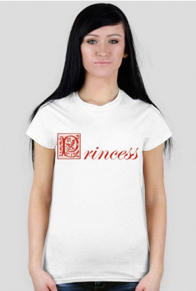 Ekskluzywny T-shirt damski - Princess - Model #3