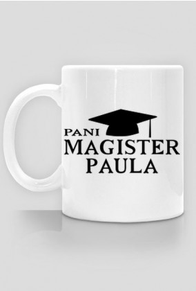 Kubek Pani Magister z imieniem Paula