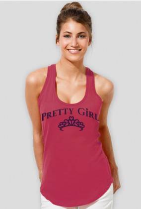 Koszulka na ramiączkach - Pretty Girl - Model #1