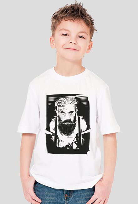 Koszulka dziecięca brodaty