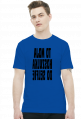 Koszulka do selfie (koszulka męska) ciemna grafika