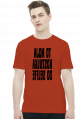 Koszulka do selfie (koszulka męska) ciemna grafika