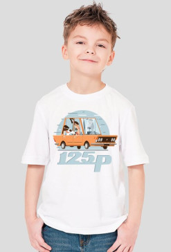 Polski Fiat 125p. Karton's Kids