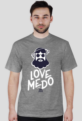 Love me do (tshirt)(L) B&W