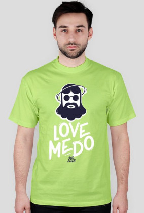 Love me do (tshirt)(L) B&W