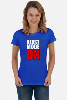 Beast Mode ON Biały Damski