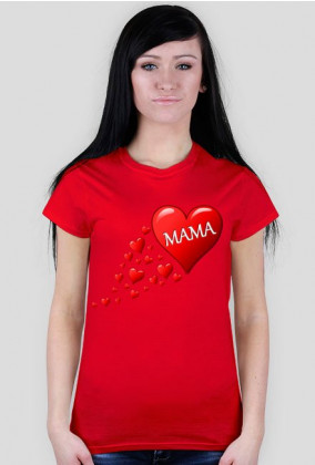 Serce dla mamy - koszulka