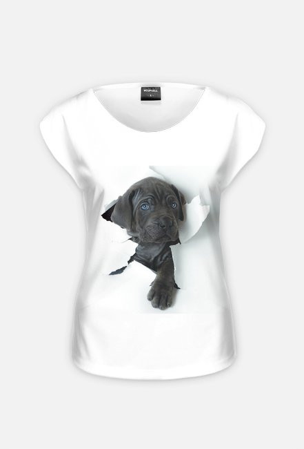 SZARY PIESEK Koszulka Damska Full Print