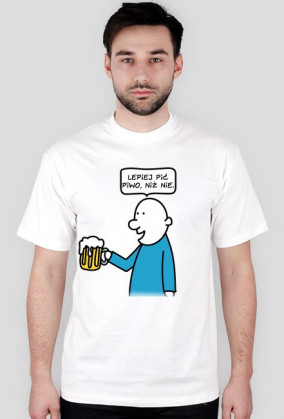 T-shirt męski "Piwo"
