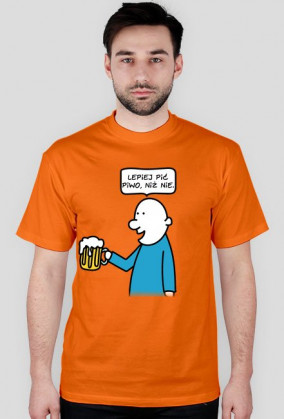 T-shirt męski "Piwo"