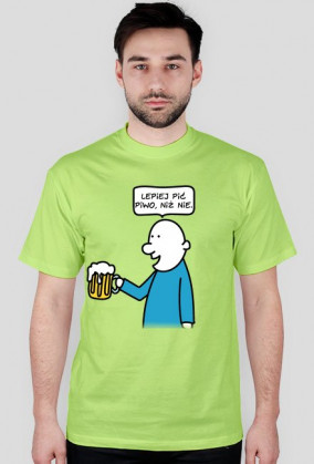 T-shirt męski "Piwo"