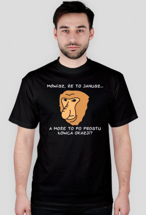 T-shirt męski "Janusz"