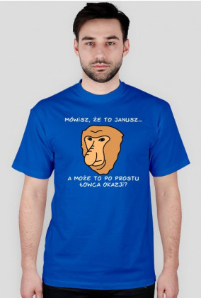 T-shirt męski "Janusz"