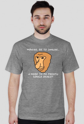 T-shirt męski "Janusz"