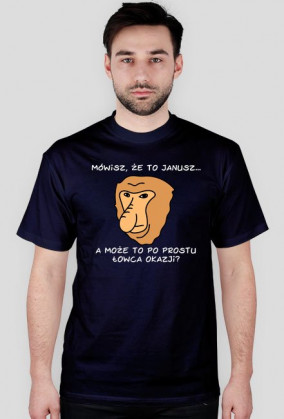 T-shirt męski "Janusz"