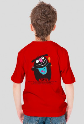 ADHD Liga Świata - Koszulka dla Chłopca