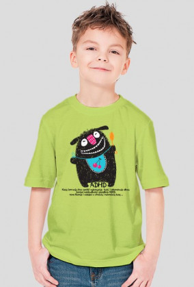 ADHD Liga Świata - Koszulka dla Chłopca