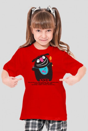 ADHD Liga Świata - Koszulka Dziewczynka