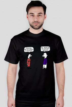T-shirt męski "Związek idealny"