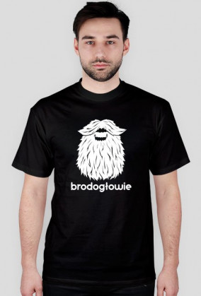 BRODOGŁOWIE - KOSZULKA - BLACK