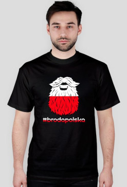 BRODA POLSKA - KOSZULKA - BLACK