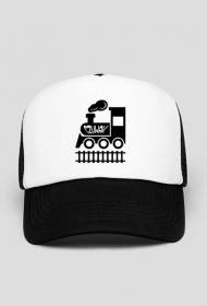 CZUWAK - CZAPKA TRUCKERKA - B&W