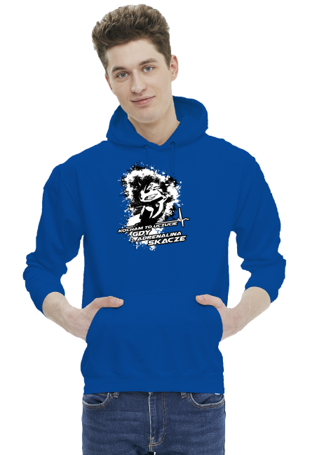 Kocham to uczucie gdy adrenalina skacze - Bluza motocyklowa