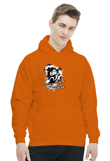 Kocham to uczucie gdy adrenalina skacze - Bluza motocyklowa
