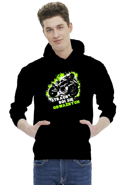 Strach boi się odważnych - Bluza motocyklowa