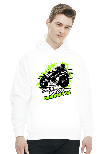 Strach boi się odważnych - Bluza motocyklowa
