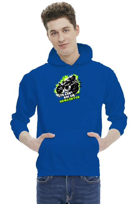 Strach boi się odważnych - Bluza motocyklowa