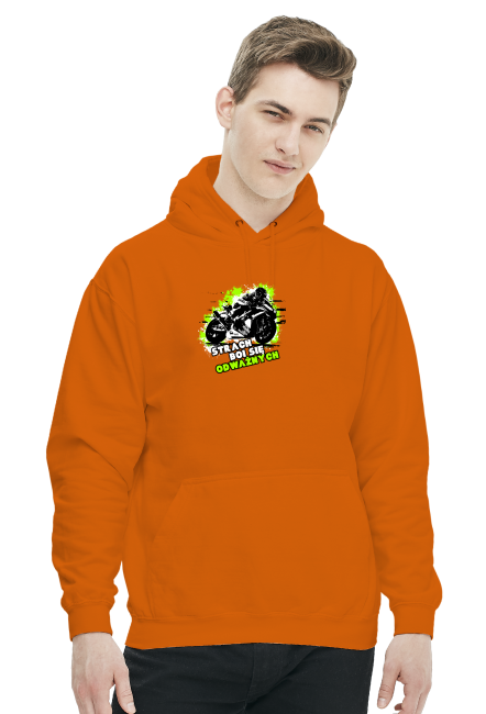Strach boi się odważnych - Bluza motocyklowa