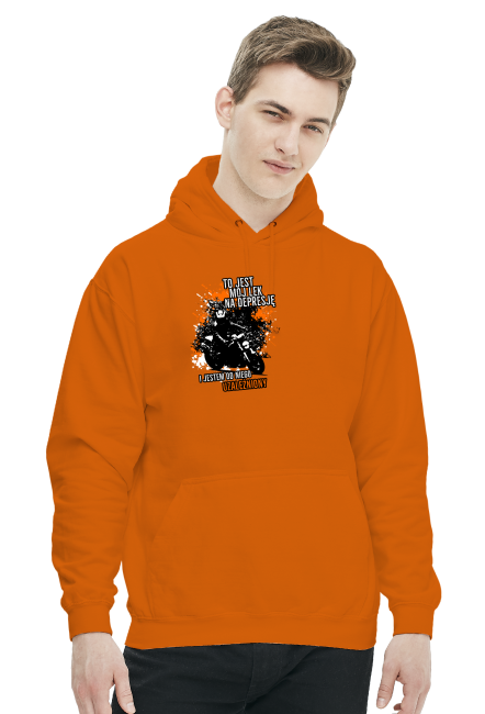 To jest mój lek na depresję i jestem od niego uzależniony - Bluza motocyklowa