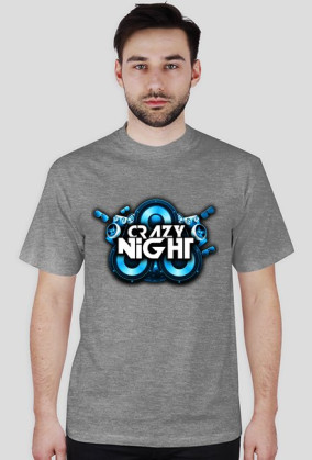 koszulka z krótkim Rękawem Crazy Night