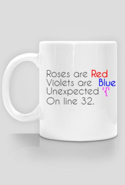 Roses are Red - programmers - kubek