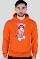 Bluza męska biała - Anime