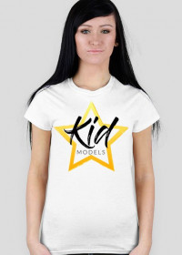 Koszulka Kidmodels Biała Damska