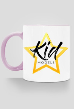 Kubek Kidmodels Biało-Kolorowy