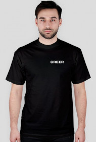 T-SHIRT CZARNY CREEP.