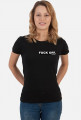 T-SHIRT CZARNY FUCK OFF.