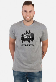 Atlanta - koszulka męska biała & kolor