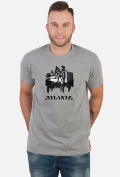 Atlanta - koszulka męska biała & kolor