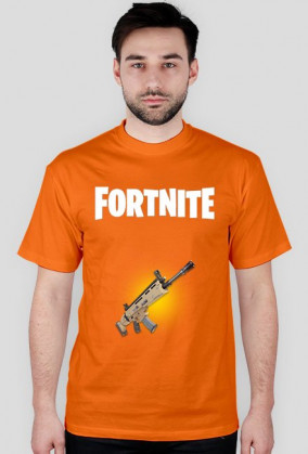 Fortnite - gold scar