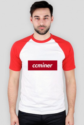 Koszulka CCMiner - baseballówka