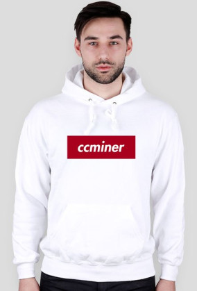 Bluza z kapturem CCMiner