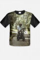 custom bike - męska koszulka motocyklowa