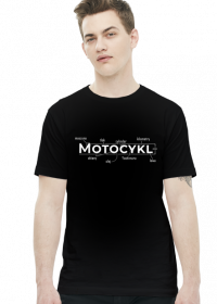 MOTOCYKL - MĘSKA KOSZULKA MOTOCYKLOWA