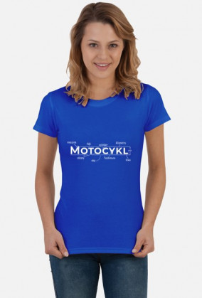 MOTOCYKL - DAMSKA KOSZULKA MOTOCYKLOWA